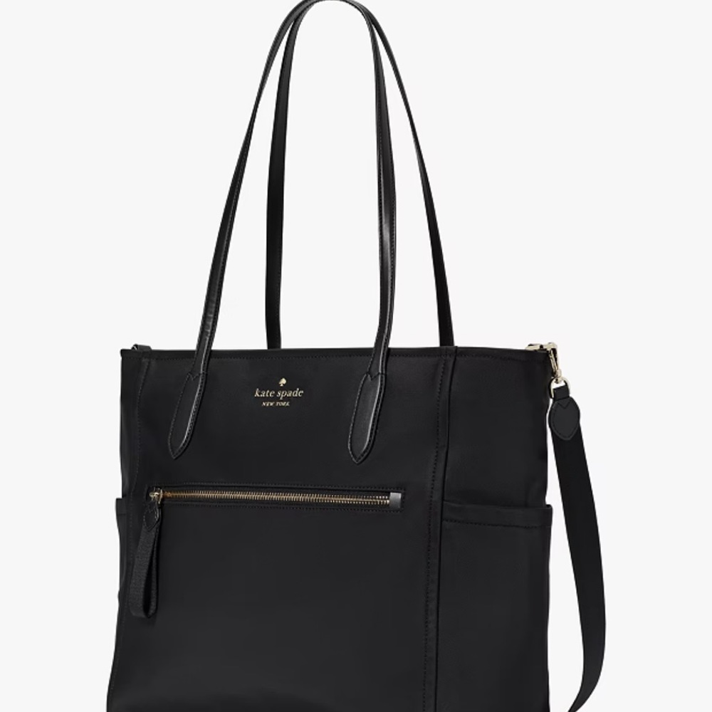 Great condition Black Kate Spade Chelsea Baby/Diaper bag!